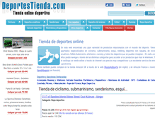 Tablet Screenshot of deportestienda.com